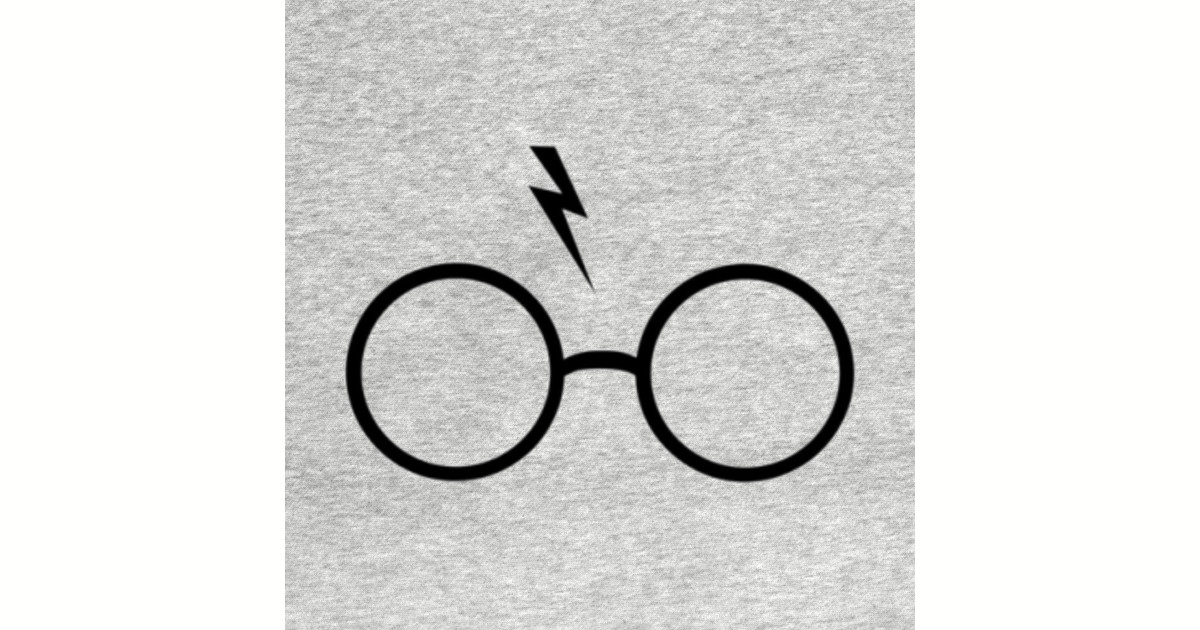Harry Potter Glasses and Scar - Harry Potter - T-Shirt | TeePublic